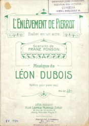 Dubois - L'Enlevement de Pierrot