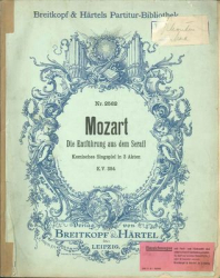 Mozart - Entführung aus dem Serail