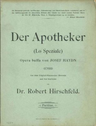 Haydn - Apotheker