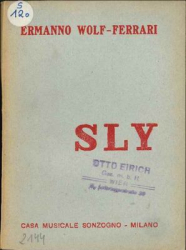 Wolf-Ferrari - Sly