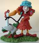 Die Müllhexe Rosalie und Anton FIGUR