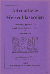 Bauer Michael - Adventliche Weisenbläsereien