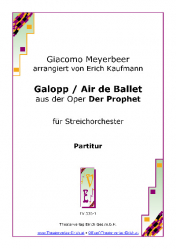 Galopp aus der Oper Der Prophet