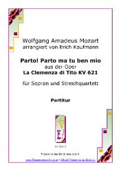 Parto! Parto ma tu ben mio Arie für Sopran