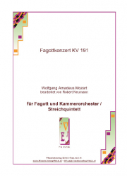 Fagottkonzert KV 191