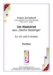 Im Abendrot (Nr. 4) D 799