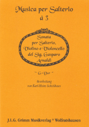Schickhaus Karl-Heinz - Musica per Salterio a 3