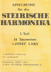 Laky Josef - Spielreihe für die Steirische Harmonika - 1. Teil