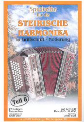 Laky Josef - Spielreihe für die Steirische Harmonika - 8. Teil