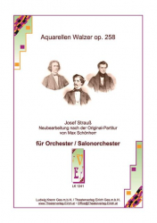 Aquarellen Walzer op. 258