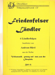 Härtl Andreas - Volksmusik -gesang und -tanz aus der Oberpfalz - Heft 13