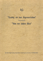 Robl Elsa - Lustig ist das Zigeunerleben / Von der hohen Alm