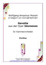 Gavotte aus der Oper Idomeneo KV 366